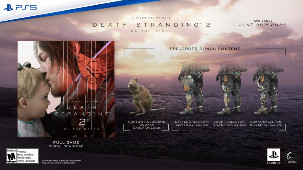 Death Stranding 2: On the Beach – Ανοίγουν οι Προπαραγγελίες στην Ελλάδα για το Νέο Παιχνίδι του Kojima Death Stranding 2 προπαραγγελία