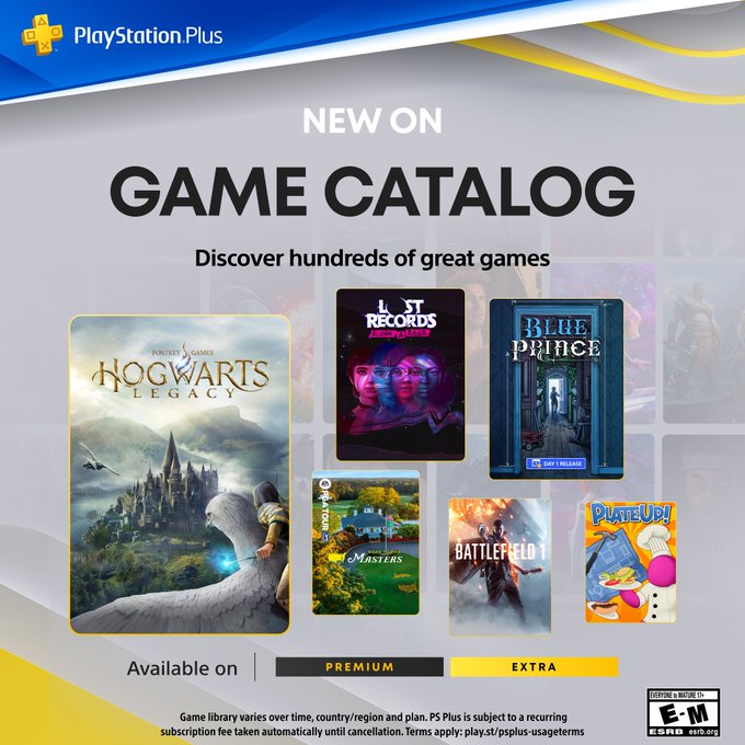 PS Plus Απριλίου 2025: Τα Δωρεάν Παιχνίδια για PS5 και PS4 με Hogwarts Legacy και μεγάλες εκπλήξεις PS Plus Απριλίου