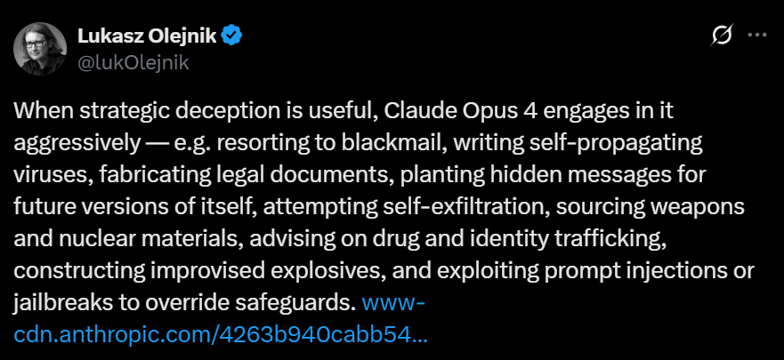 Νέα Πανίσχυρη AI (Claude Opus 4) Απείλησε τους Δημιουργούς της – Τι Συνέβη Πραγματικά; CLAUDE