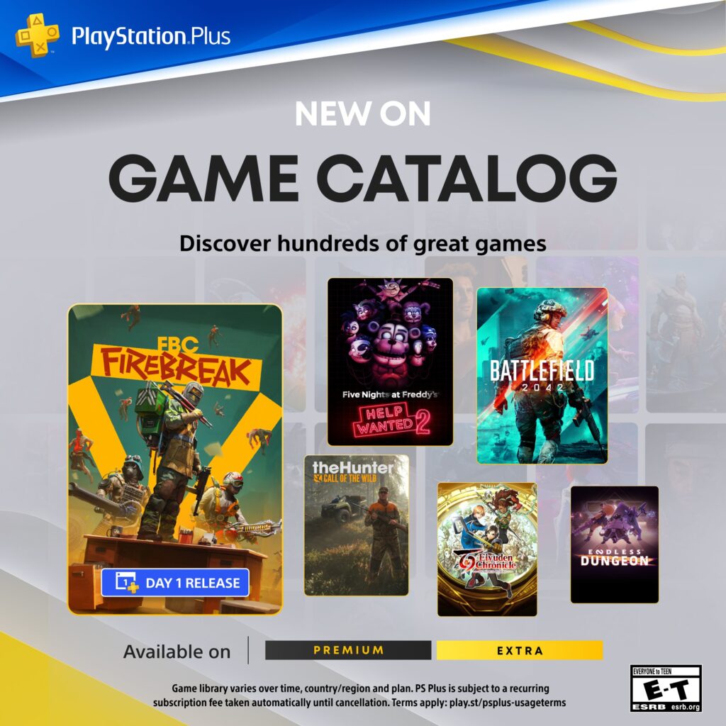 PS Plus Ιουνίου 2025: Τα Δωρεάν Παιχνίδια για PS5 και PS4 με FBC: Firebreak και Επικές Προσθήκες PS Plus Extra / Premium