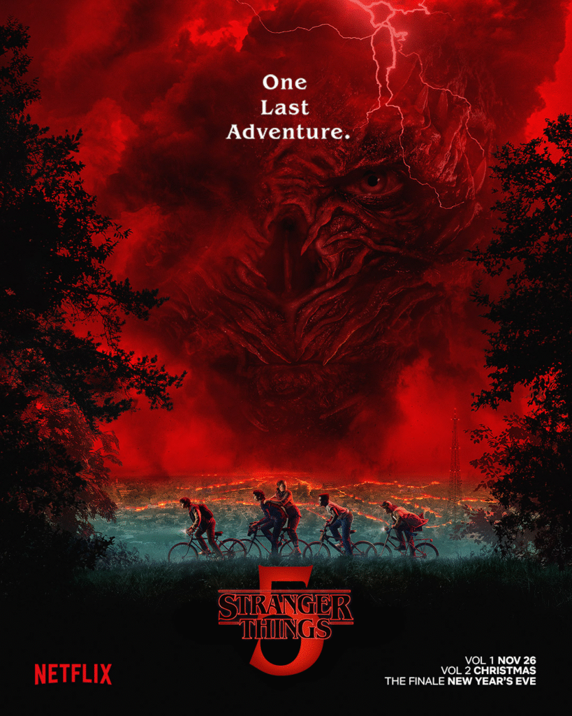 Stranger Things 5: Το Πρώτο Trailer Μόλις Κυκλοφόρησε – Ξεκινά Η Τελευταία Μεγάλη Μάχη Στο Hawkins Stranger Things 5 Αφίσα