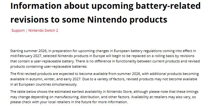 Τέλος Το Nintendo Switch Στην Ευρώπη: Η Επίσημη Ανακοίνωση Nintendo Switch στην Ευρώπη